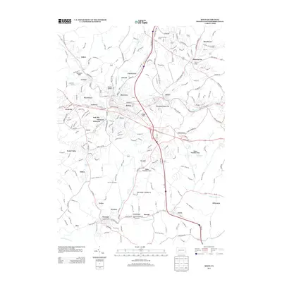 2013 Map of Irwin, 2013 Print