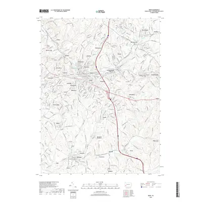 2019 Map of Irwin, 2019 Print