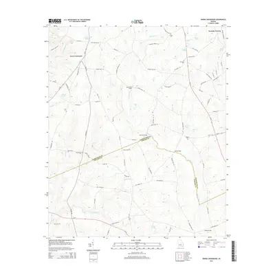 2014 Map of Irwins Crossroads, 2014 Print