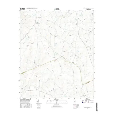2017 Map of Irwins Crossroads, 2017 Print