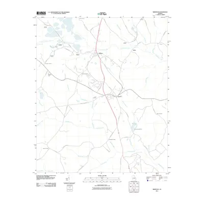 2011 Map of Irwinton, 2011 Print