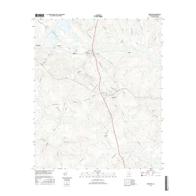 2017 Map of Irwinton, 2017 Print