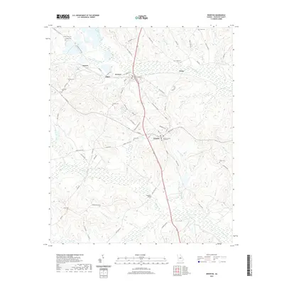 2020 Map of Irwinton, 2020 Print