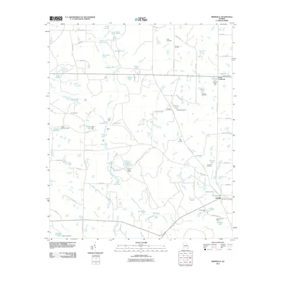 2011 Map of Irwinville, 2011 Print