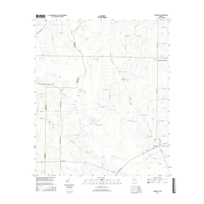 2014 Map of Irwinville, 2014 Print