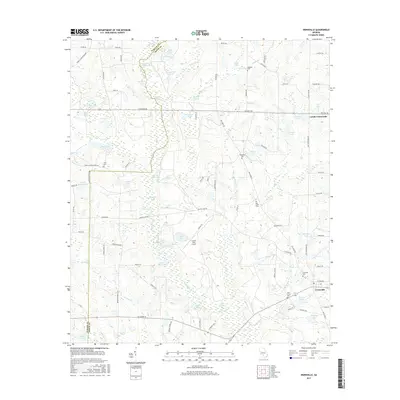 2017 Map of Irwinville, 2017 Print