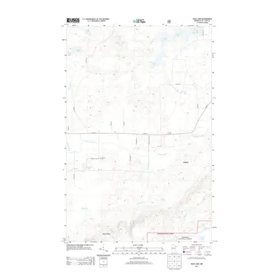 2013 Map of Isaac Lake, 2013 Print