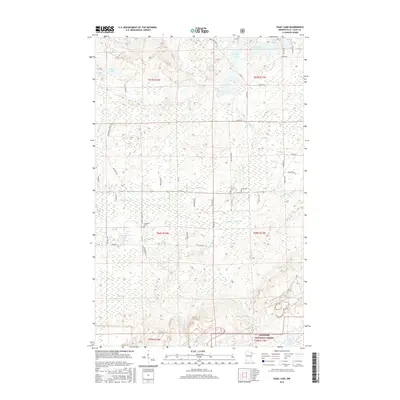 2016 Map of Isaac Lake, 2016 Print