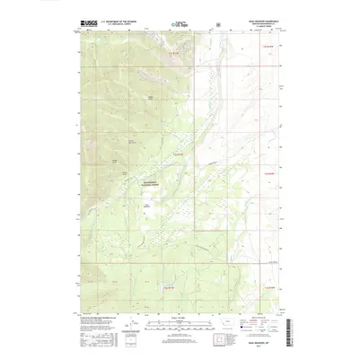 2017 Map of Isaac Meadows, 2017 Print
