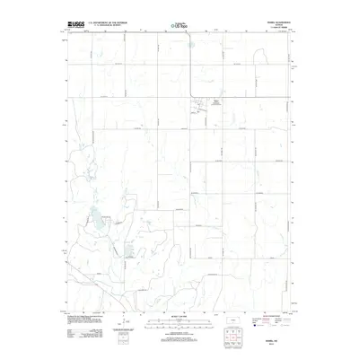 2012 Map of Isabel, 2012 Print