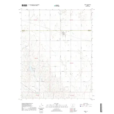 2018 Map of Isabel, 2018 Print