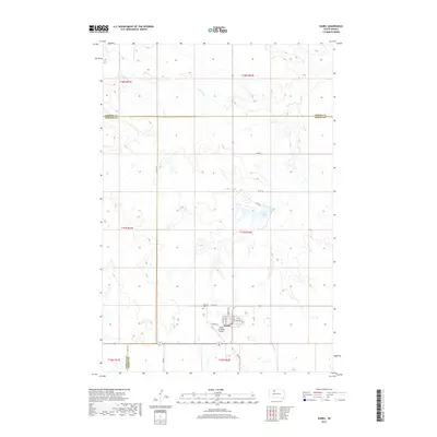 2017 Map of Isabel, 2017 Print
