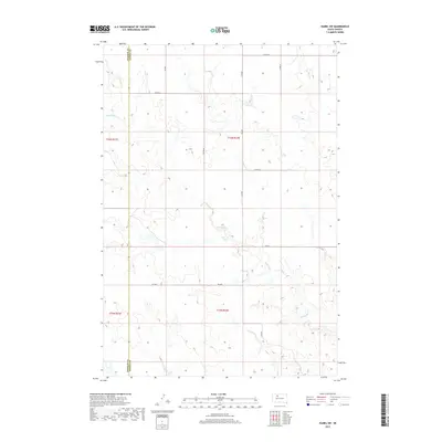 2017 Map of Isabel SW, 2017 Print