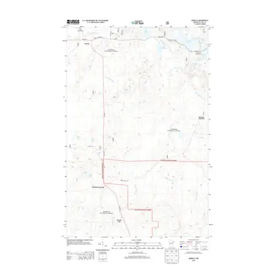 2013 Map of Isabella, 2013 Print