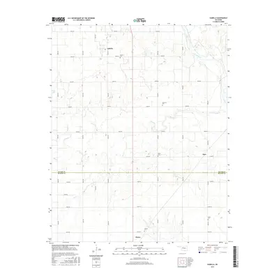 2016 Map of Isabella, 2016 Print