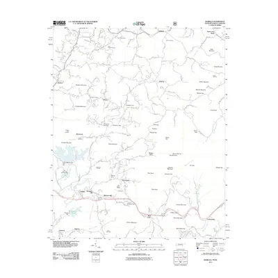 2011 Map of Isabella, 2011 Print