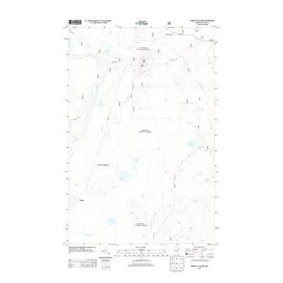 2013 Map of Isabella Station, 2013 Print