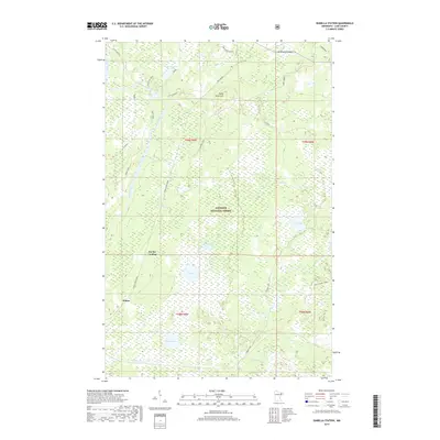 2019 Map of Isabella Station, 2019 Print