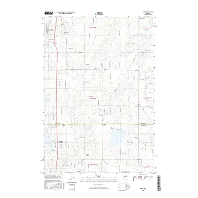 2016 Map of Isanti, 2016 Print