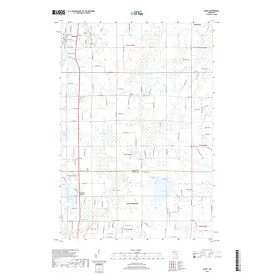 2019 Map of Isanti, 2019 Print