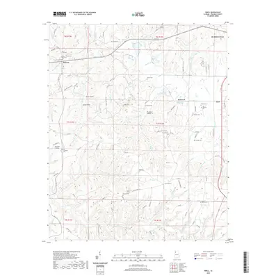 2020 Map of Isbell, 2020 Print