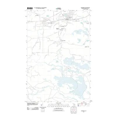 2011 Map of Ishpeming, 2011 Print