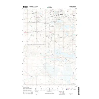 2014 Map of Ishpeming, 2014 Print