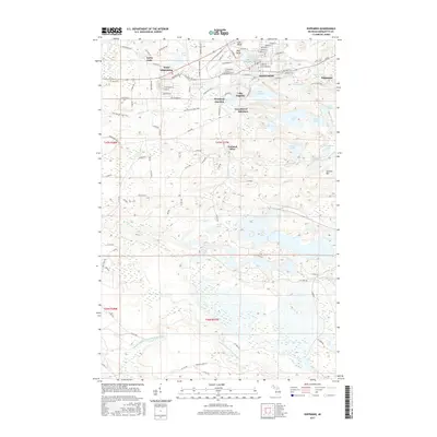 2017 Map of Ishpeming, 2017 Print
