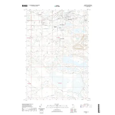2019 Map of Ishpeming, 2019 Print