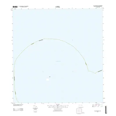 2013 Map of Isla de Mona OE N, 2013 Print