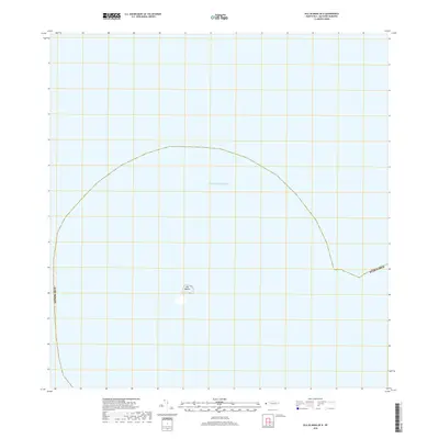 2018 Map of Isla de Mona OE N, 2018 Print