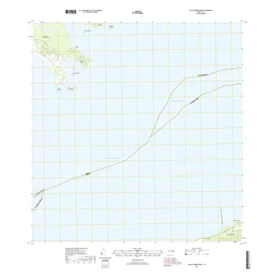 2018 Map of Isla De Vieques West, 2018 Print