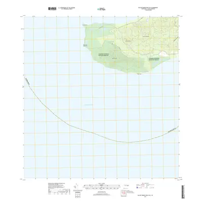 2018 Map of Isla De Vieques West OE S, 2018 Print