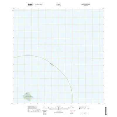 2018 Map of Isla Desecheo, 2018 Print