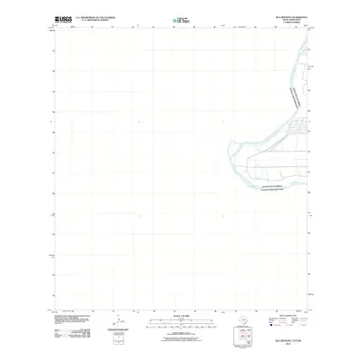 2010 Map of Isla Mesteno, 2010 Print