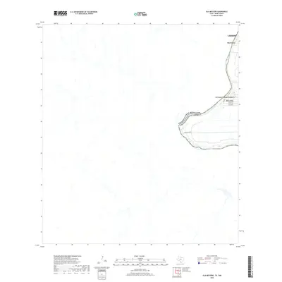 2019 Map of Isla Mesteno, 2019 Print