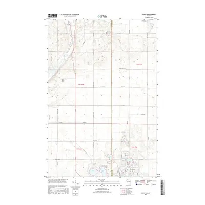 2015 Map of Island Lake, 2015 Print