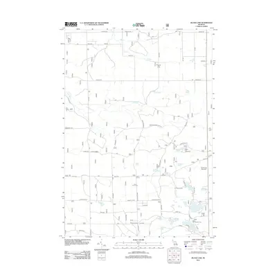 2012 Map of Island Lake, 2012 Print