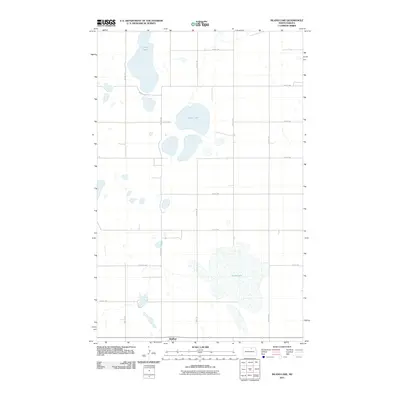 2011 Map of Island Lake, 2011 Print