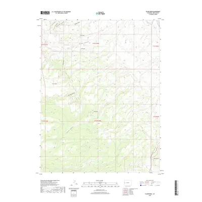2019 Map of Island Mesa, 2019 Print