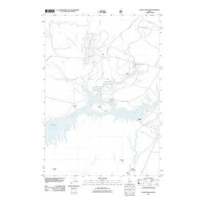 2011 Map of Island Park Dam, 2011 Print