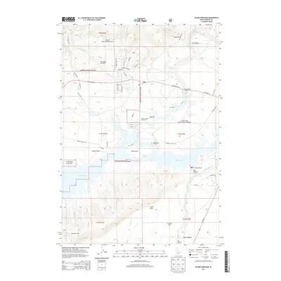 2013 Map of Island Park Dam, 2013 Print