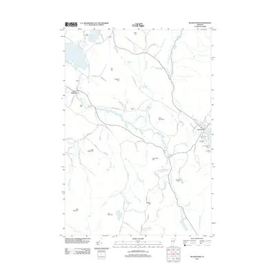 2012 Map of Island Pond, 2012 Print