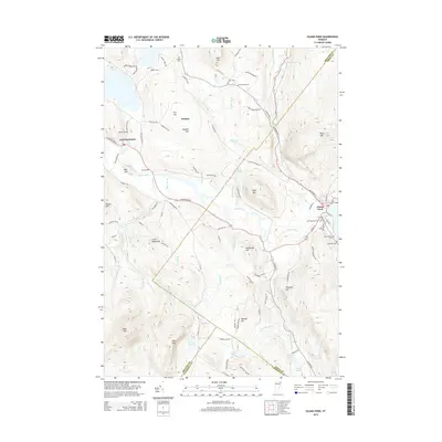 2015 Map of Island Pond, 2015 Print