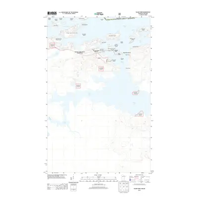2013 Map of Island View, 2013 Print