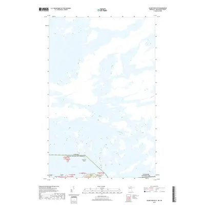 2019 Map of Island View OE N, 2019 Print