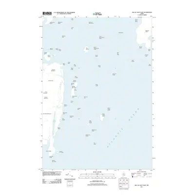2011 Map of Isle Au Haut East, 2011 Print