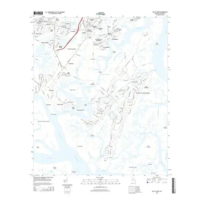 2014 Map of Isle of Hope, 2014 Print