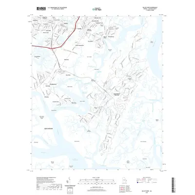 2020 Map of Isle of Hope, 2020 Print