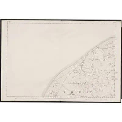 1869 Map of Isle of Man II, 1870 Print